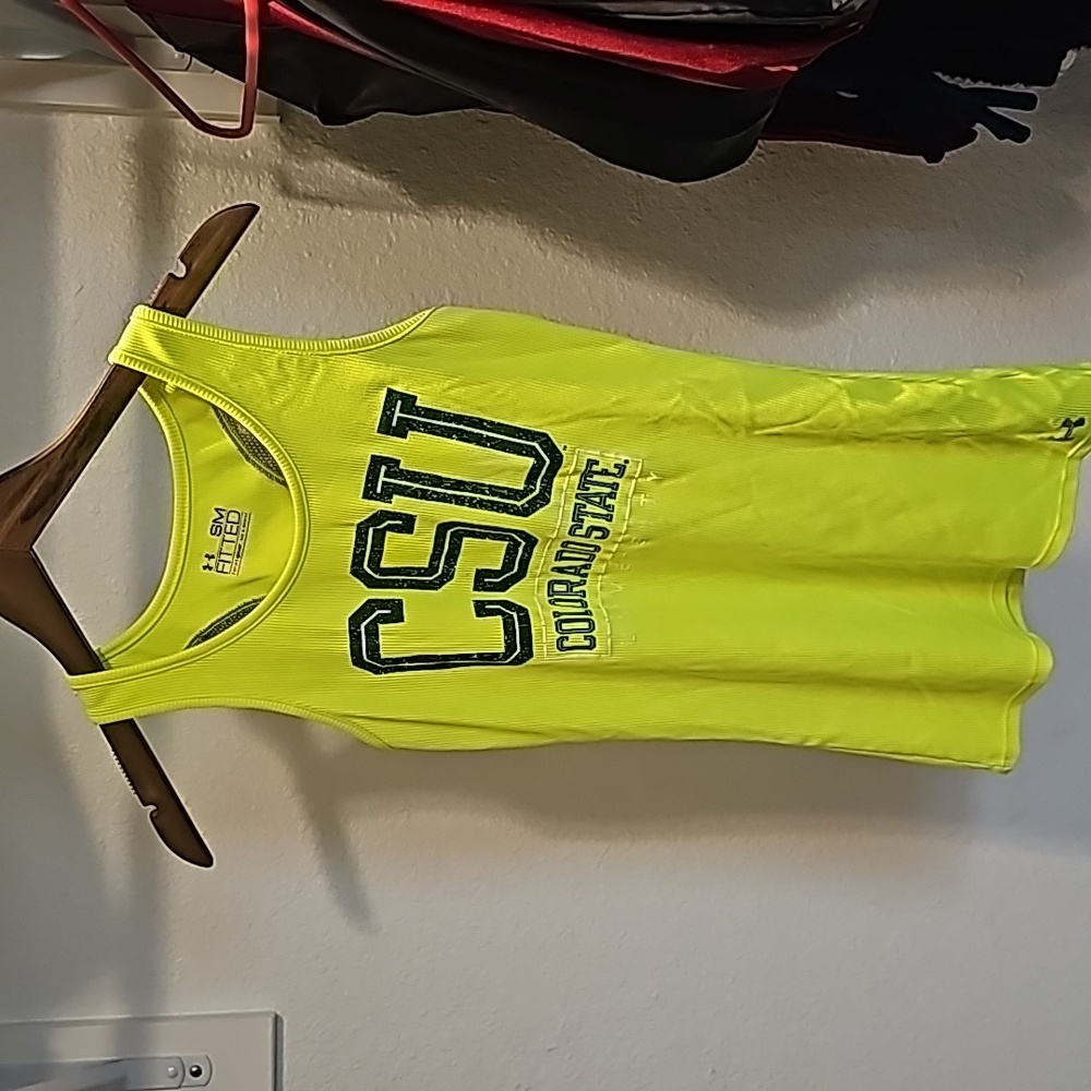 CSU Under Armour Neon Tank